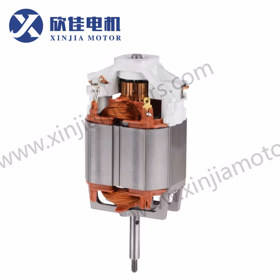 Motor elétrico AC/DC Motor elétrico universal 7645L com suporte de alumínio para aparador elétrico de cordas