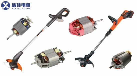 Motor elétrico AC/DC Motor elétrico universal 7645L com suporte de alumínio para aparador elétrico de cordas